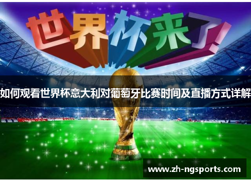 如何观看世界杯意大利对葡萄牙比赛时间及直播方式详解